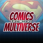 Logo of the podcast Comics From The Multiverse (DC Comics Podcast) Podcast Comics From The Multiverse (DC Comics Podcast)