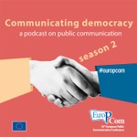 Logo of the podcast Communicating Democracy: the EuroPCom podcast on public communication Podcast Communicating Democracy: the EuroPCom podcast on public communication