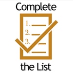 Logo of the podcast Complete The List Podcast Complete The List