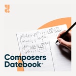 Logo of the podcast Composers Datebook Logo of the podcast Composers Datebook
