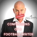 Logo of the podcast Confessions of a Football Writer, with Paddy Barclay Missing podcast logo