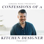 Logo of the podcast Confessions of a kitchen designer Podcast Confessions of a kitchen designer