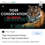 Logo of the podcast Conservation Of Tiger ; by Sanjay Rajan Podcast Conservation Of Tiger ; by Sanjay Rajan