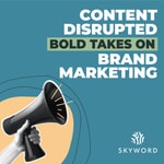 Logo of the podcast Content Disrupted: Bold Takes on Brand Marketing Podcast Content Disrupted: Bold Takes on Brand Marketing
