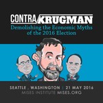 Logo of the podcast Contra Krugman: Demolishing the Economic Myths of the 2016 Election Podcast Contra Krugman: Demolishing the Economic Myths of the 2016 Election