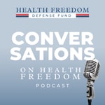 Logo of the podcast Conversations on Health Freedom Missing podcast logo