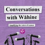 Logo of the podcast Conversations with Wāhine Podcast Conversations with Wāhine
