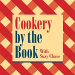 Logo of the podcast Cookery by the Book Podcast Cookery by the Book
