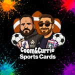 Logo of the podcast Coom & Currie Sports cards Podcast Coom & Currie Sports cards