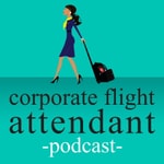 Logo of the podcast corporate flight attendant podcast Logo of the podcast corporate flight attendant podcast