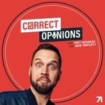 Logo of the podcast Correct Opinions with Trey Kennedy and Jake Triplett Missing podcast logo