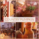 Podcast Country Pumpkin - Prim, Cottage Core Décor, The Odd and Unusual