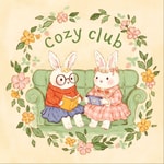 Logo of the podcast Cozy Club Podcast Cozy Club