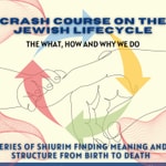 Logo of the podcast Crash Course of the Jewish Lifecycle Podcast Crash Course of the Jewish Lifecycle