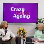 Logo of the podcast Crazy Good Ageing Podcast Crazy Good Ageing
