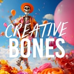 Logo of the podcast Creative Bones Podcast Creative Bones