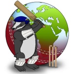 Logo of the podcast Cricket Badger Podcast