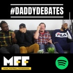 Logo of the podcast #DaddyDebates podcast by MusicFootballFatherhood Missing podcast logo