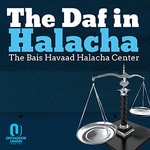 Logo of the podcast Daf in Halacha Podcast Daf in Halacha