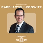 Logo of the podcast Daf Yomi with Rabbi Lebowitz Podcast Daf Yomi with Rabbi Lebowitz