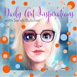 Logo of the podcast Daily Art Inspiration with Sarah Butcher Podcast Daily Art Inspiration with Sarah Butcher