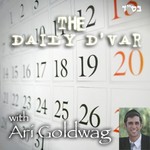 Logo of the podcast Daily Dvar with Ari Goldwag back issues Podcast Daily Dvar with Ari Goldwag back issues