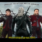 Logo of the podcast Dandelion, The Witcher and The Wardrobe Podcast Dandelion, The Witcher and The Wardrobe