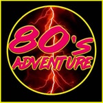 Logo of the podcast Darren and Matt's 80s Adventure Missing podcast logo
