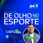 Logo of the podcast De Olho no Esporte, com Fábio Lima - Lupa 1 FM - 94,5 Podcast De Olho no Esporte, com Fábio Lima - Lupa 1 FM - 94,5