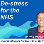 Logo of the podcast De-stress for the NHS Podcast De-stress for the NHS