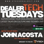 Logo of the podcast Dealer Tech Tuesdays Podcast Dealer Tech Tuesdays