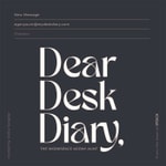 Logo of the podcast Dear Desk Diary Podcast Dear Desk Diary