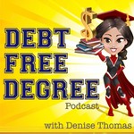 Logo of the podcast Debt Free Degree Missing podcast logo