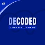 Logo of the podcast DECODED - Gymnastics News Podcast DECODED - Gymnastics News
