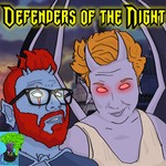 Logo of the podcast Defenders Of The Night Missing podcast logo