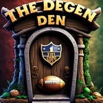 Logo of the podcast Degen Den Fantasy Football Podcast Podcast Degen Den Fantasy Football Podcast