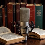 Logo of the podcast DEL LIBRO AL MICROFONO Podcast DEL LIBRO AL MICROFONO