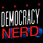 Logo of the podcast Democracy Nerd Missing podcast logo