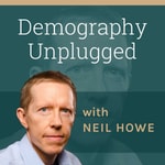 Logo of the podcast Demography Unplugged with Neil Howe Podcast Demography Unplugged with Neil Howe