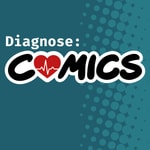 Logo of the podcast Diagnose: Comics Podcast Diagnose: Comics