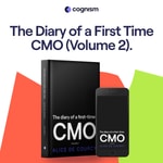 Logo of the podcast Diary of a first-time CMO volume 2 Podcast Diary of a first-time CMO volume 2
