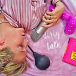 Logo of the podcast dirty talk. Podcast dirty talk.