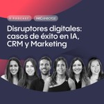 Logo of the podcast Disruptores digitales Podcast Disruptores digitales
