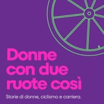 Logo of the podcast Donne con due ruote così Podcast Donne con due ruote così