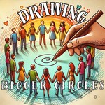 Logo of the podcast Drawing Bigger Circles Podcast Drawing Bigger Circles