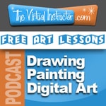 Logo of the podcast Drawing, Painting, and Digital Art Tutorials - TheVirtualInstructor.com Podcast Drawing, Painting, and Digital Art Tutorials - TheVirtualInstructor.com