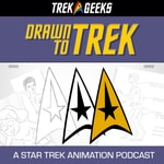 Logo of the podcast Drawn to Trek: A Star Trek Animation Podcast Podcast Drawn to Trek: A Star Trek Animation Podcast
