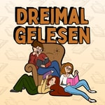 Logo of the podcast Dreimalgelesen Podcast Dreimalgelesen