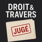 Logo of the podcast Droit & Travers Podcast Droit & Travers