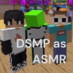 Logo of the podcast DSMP as ASMR Missing podcast logo